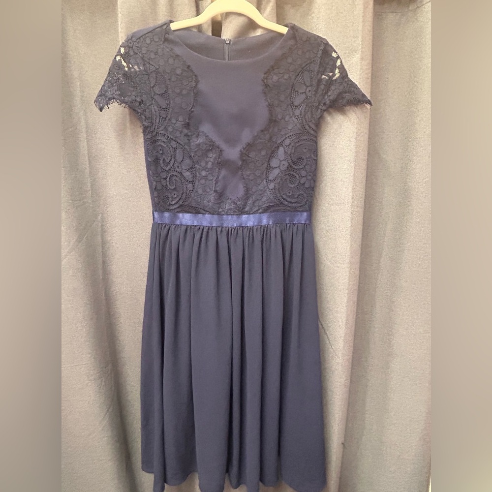 Blue dress